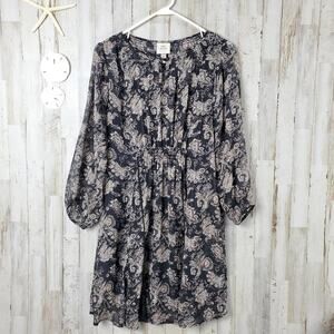 Knox Rose Midi Casual Everyday Dress Size Medium Women Black